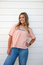 Load image into Gallery viewer, Brave Affirmation Boxy Tee