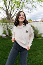 Load image into Gallery viewer, Butterfly Hoodie- cropped and full length