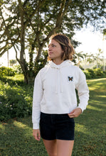 Load image into Gallery viewer, Butterfly Hoodie- cropped and full length