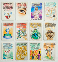 Load image into Gallery viewer, Healing Light Affirmation Deck- Warrior Stack