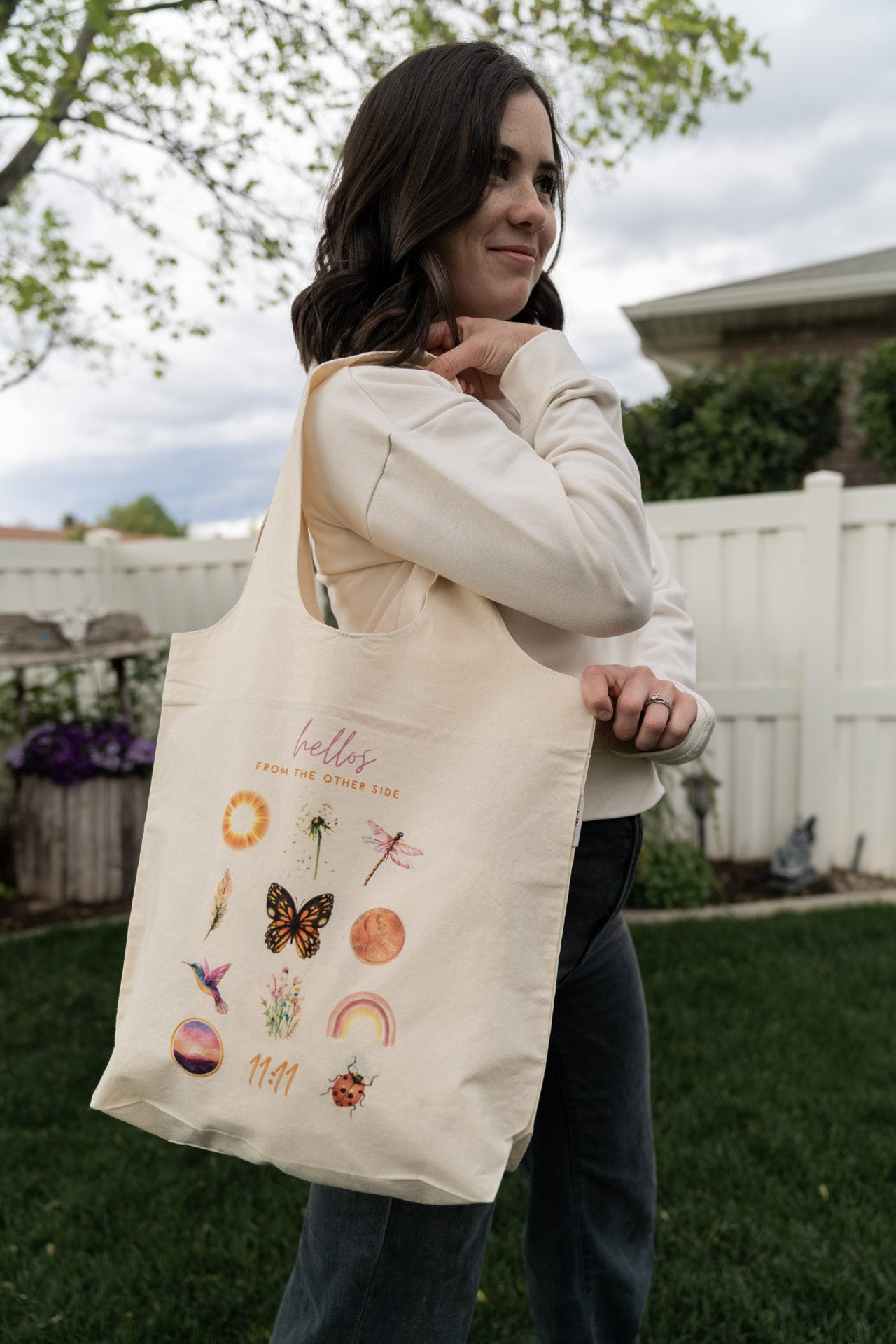 Hellos from the Other Side - Tote Bag – Indy Llew and You