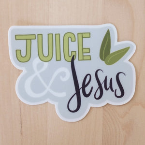 Juice and Jesus Sticker
